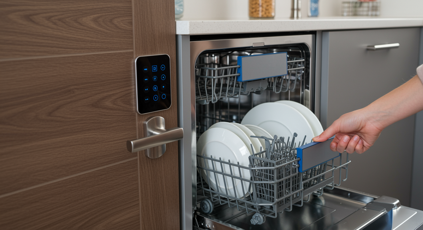 SwitchBotキーパッドタッチの設置イメージ