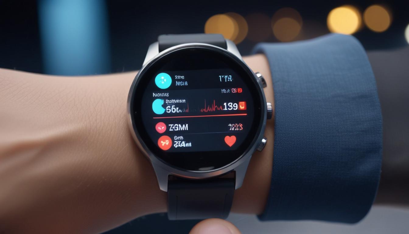 Apple Watchの健康管理機能一覧 - アクティビティリング、心拍数、睡眠トラッキングの画面