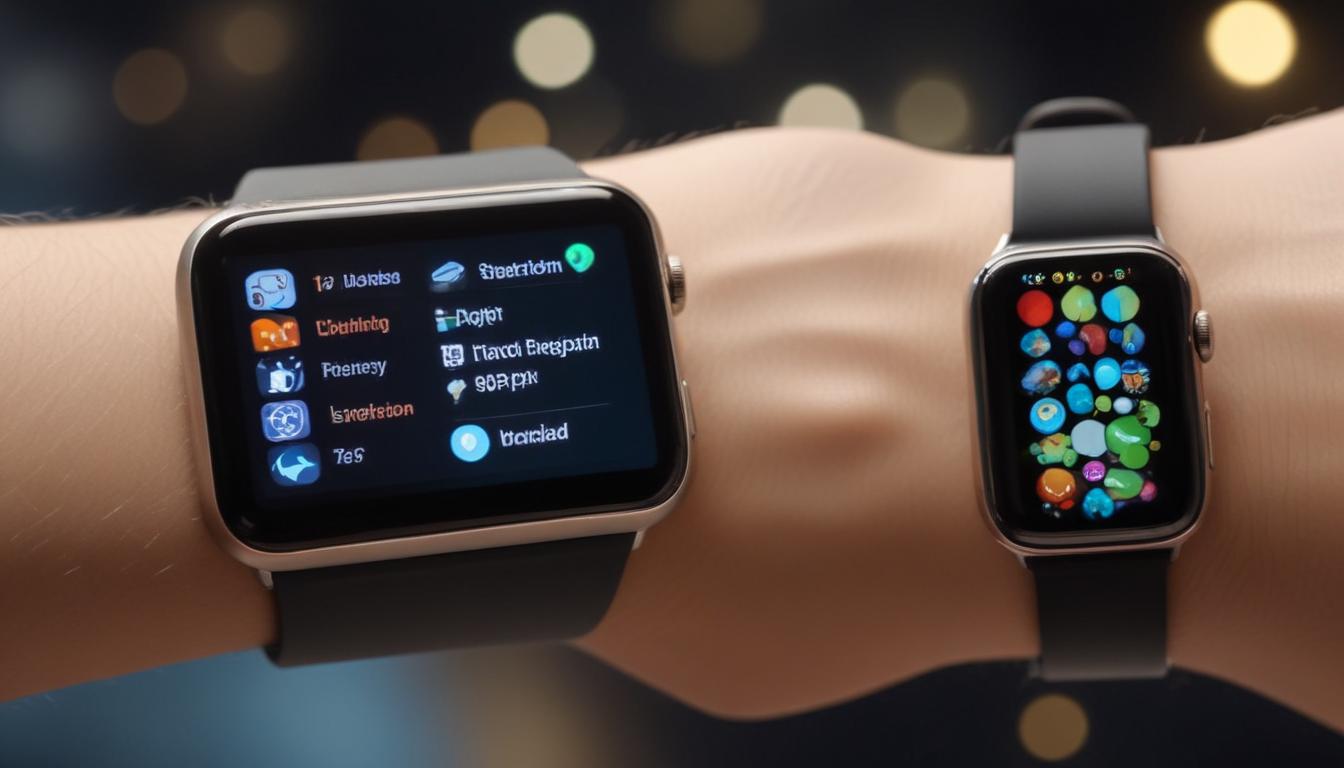 Apple Watch活用のまとめ - 通知確認だけの使い方から120%活用への変化を示すビフォーアフター図