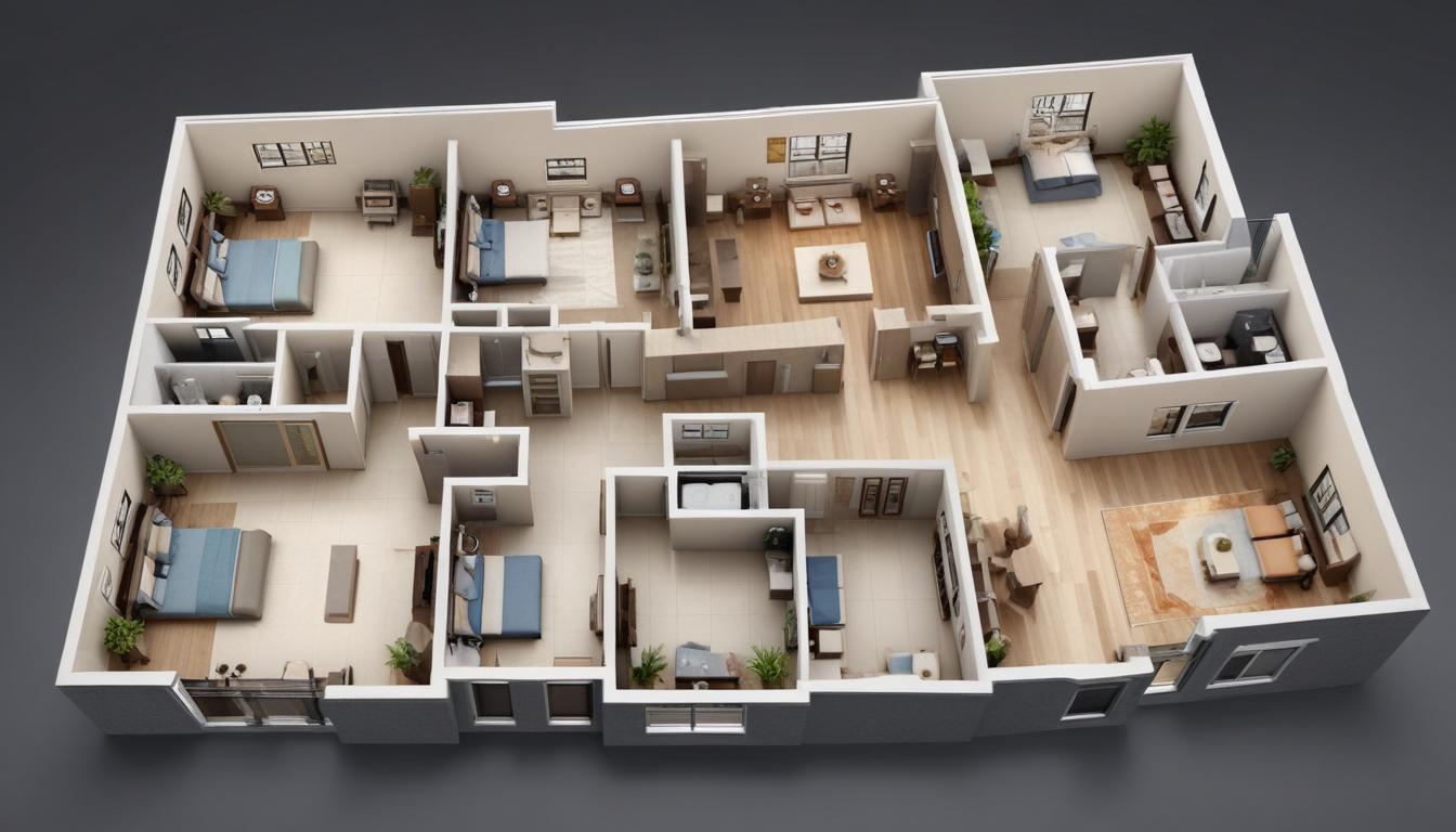 2LDK・3LDK・2階建ての間取りにおけるメッシュWi-Fiルーターのおすすめ配置図