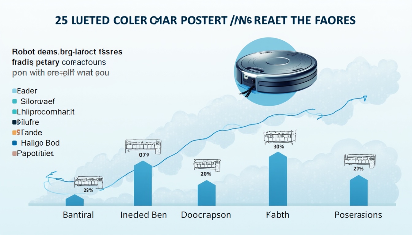 ロボット掃除機市場の勢力図イメージ