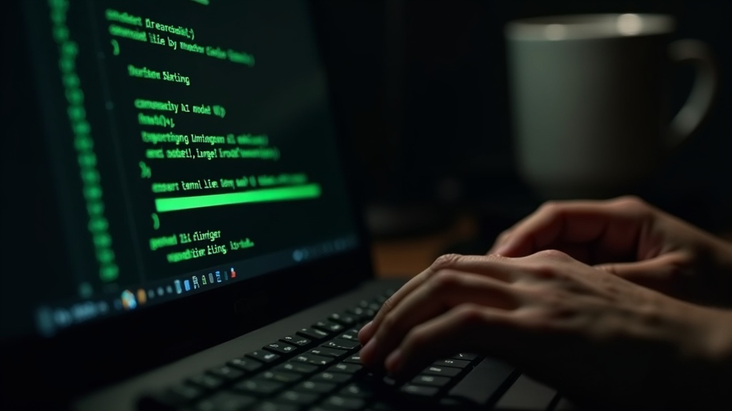 ターミナルでollamaコマンドを使ってLLMモデルをダウンロードしている画面