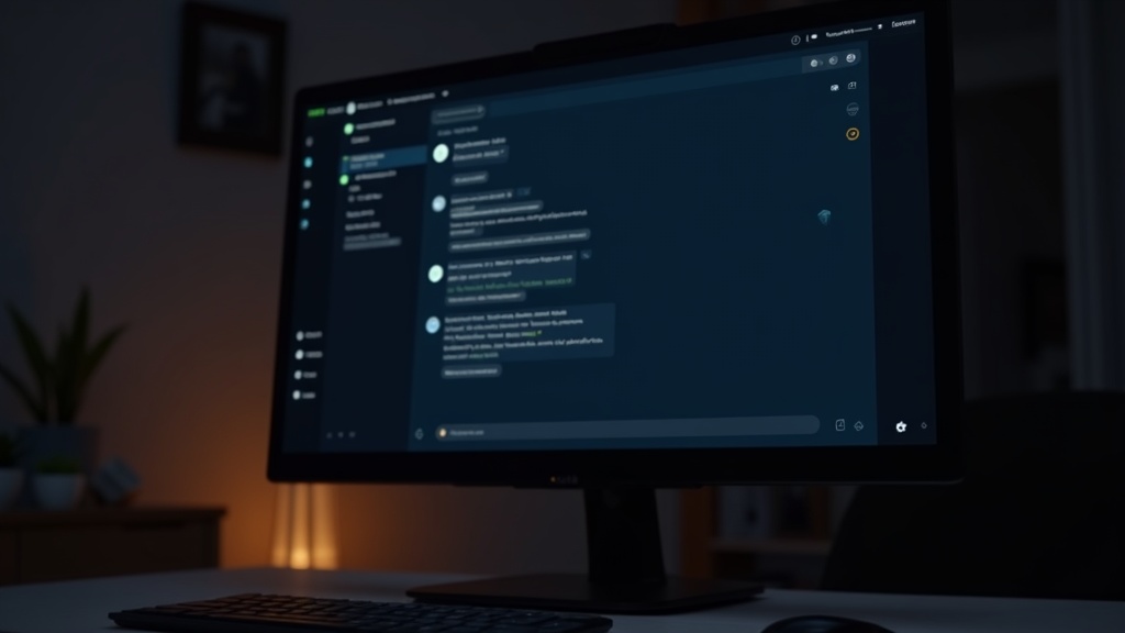ブラウザ上でローカルLLMと会話できるOpenWebUIのチャット画面イメージ