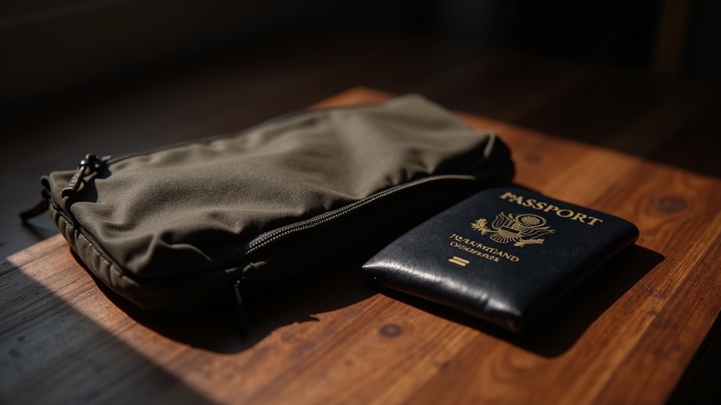 ナイロン製ポーチと本革パスポートケースの素材感・耐久性の比較