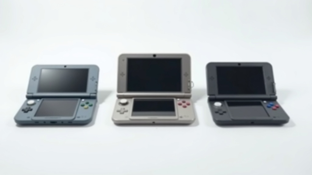 携帯ゲームPC3機種（Steam Deck・ROG Ally・Legion Go）を横並びにした比較写真