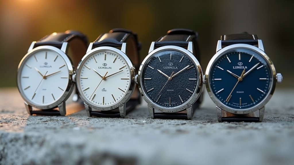 国産腕時計おすすめ7選のラインナップ：エントリーからハイエンドまで価格帯別に並べた日本製腕時計4本の比較