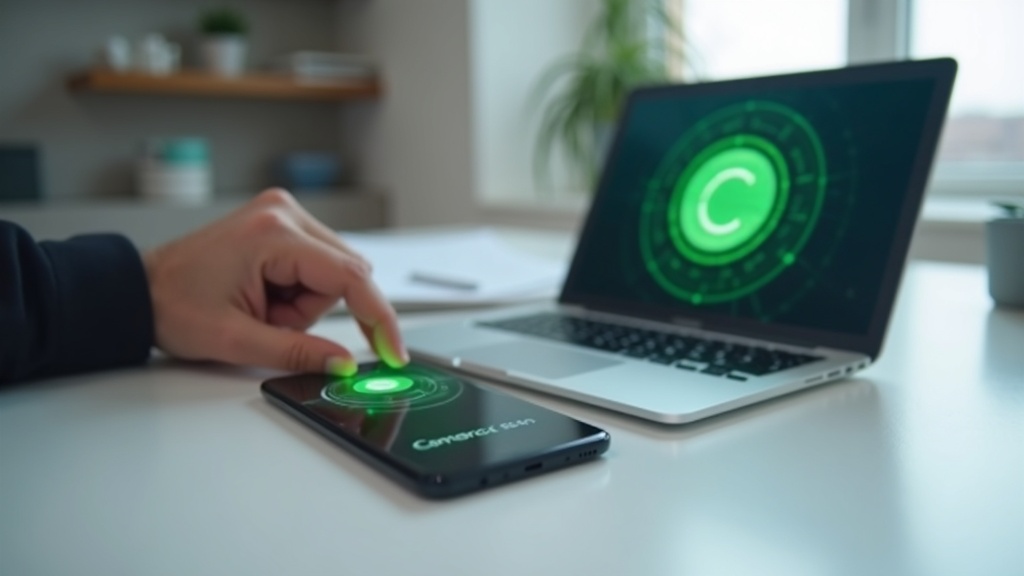 スマートフォンとパソコンでVPNアプリを簡単セットアップする手順のイメージ