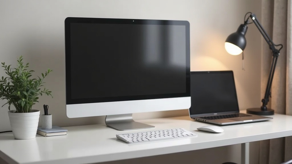 予算3万円のデスク環境構成例：24インチモニターとワイヤレスキーボード・マウスを揃えたコスパ重視のセットアップ