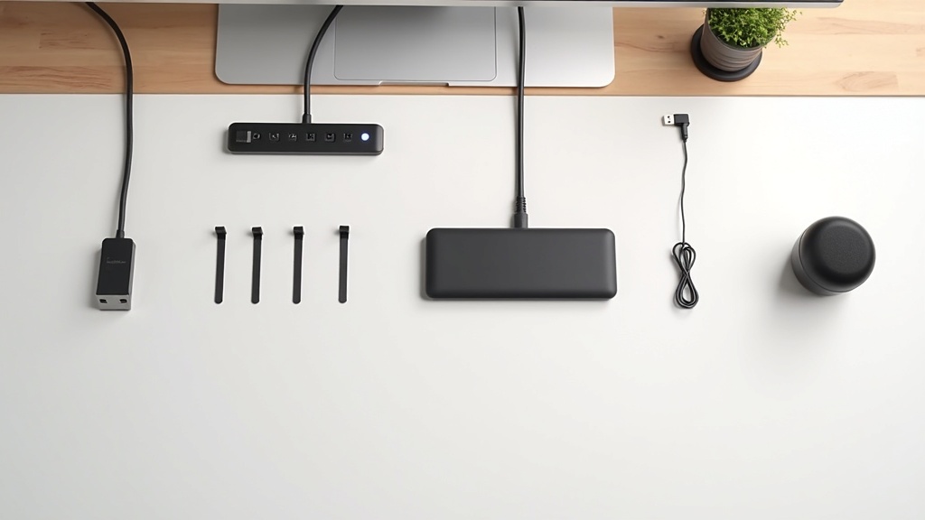 デスク環境アップグレードに役立つ便利アイテム一覧：USB-Cハブ・モニターライト・ケーブル管理グッズなどの周辺小物