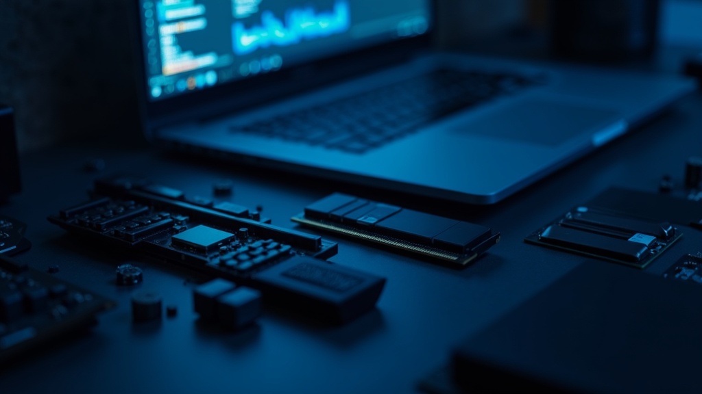 ローカルLLM動作に必要なRAMやGPUなどのPCスペック確認イメージ