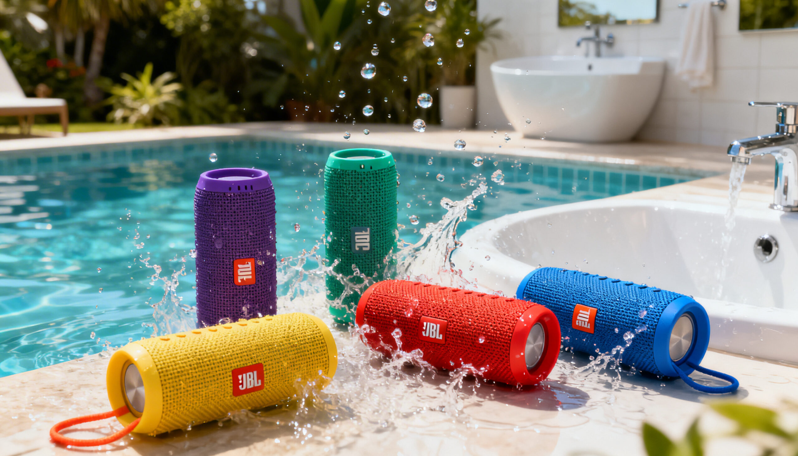 Bose SoundLink Flexの使用イメージ