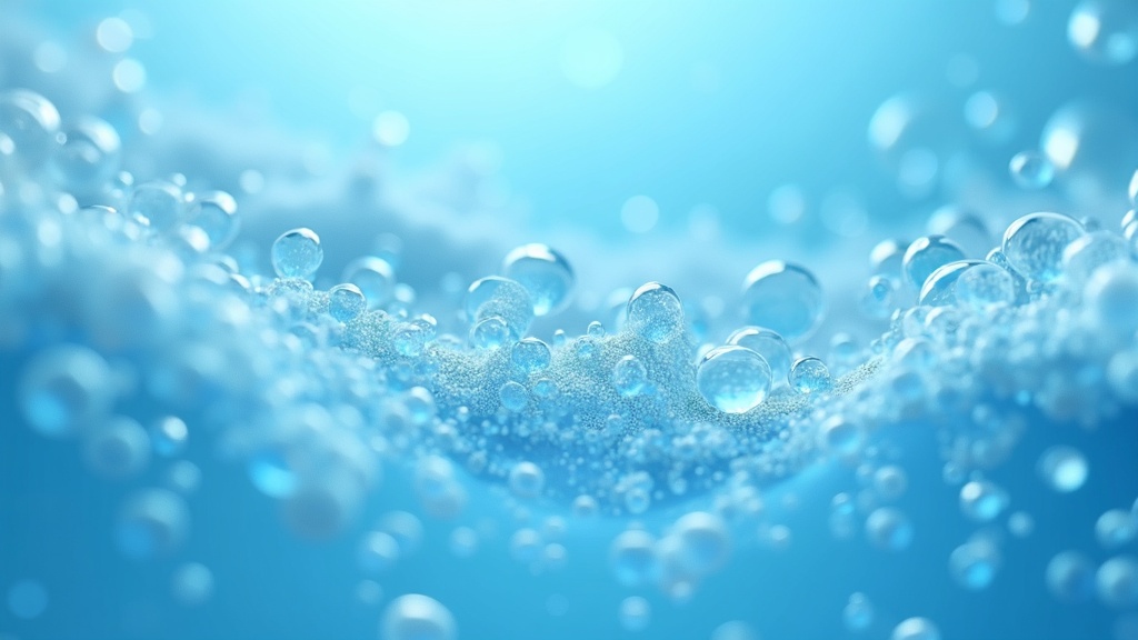 ウルトラファインバブル洗浄で繊維の奥まで浸透する超微細気泡のイメージ