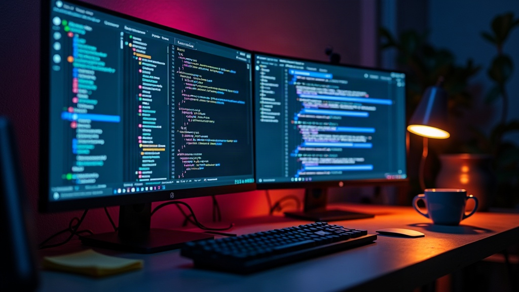 PythonスクリプトやWordPressのPHPカスタマイズをAIチャットと往復しながら書くエンジニアのデュアルモニター環境